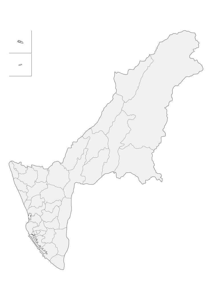 744px Kaohsiung districts blank.svg